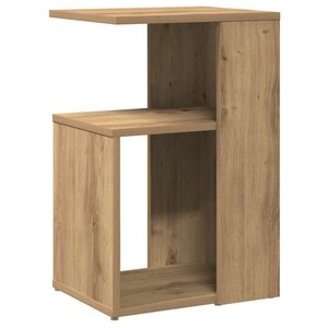 vidaXL Table d'appoint chêne artisanal 36x30x56 cm bois d'ingénierie