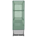 vidaXL Jardinière surélevée avec housse aspect rotin 160x40x138 cm