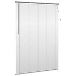 vidaXL Store Vénitien Réglable Gris Argenté 213 x 150 cm PVC