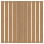 vidaXL Salon de jardin 3 Pièces marron miel bois de pin massif