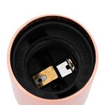 vidaXL Douilles de lampe 2 Pièces bronze or rose E27