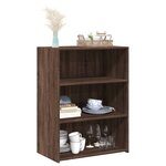 vidaXL Buffet chêne marron 70x41x93 cm bois d'ingénierie