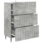 vidaXL Armoire à tiroirs 66 x 34 5 x 92 cm Bois d'ingénierie