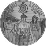Pièce de monnaie en Argent 5 Dollars g 62.2 (2 oz) Millésime 2025 Peaky Blinders POLLY GRAY (PRÉCOMMANDE)