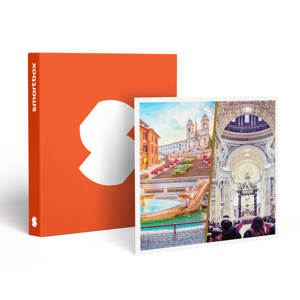 SMARTBOX - Coffret Cadeau 3 jours à Rome avec visite guidée des lieux incontournables du Vatican - Multi-thèmes