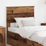 vidaXL Tête de lit Bois Ancien 75 cm Bois d'ingénierie