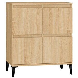 vidaXL Buffet Chêne sonoma 60x35x70 cm Bois d'ingénierie