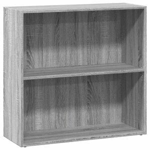 vidaXL Bibliothèque sonoma gris 80x30x77 cm bois d'ingénierie