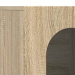 vidaXL Buffet Chêne Sonoma 100 x 35 x 59 cm Bois d'ingénierie