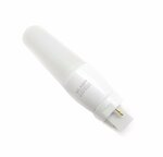 Ampoule led g24 plc 13w 220v 120° 2 broches - blanc chaud 2300k - 3500k - silamp