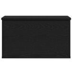 vidaXL Boîte de Rangement Chêne noir 60 x 35 x 35 cm Bois d'ingénierie