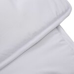 Vidaxl jeu de couette pour enfants 3 pièces blanc 120x150 cm/40x60 cm