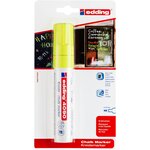 Marqueur Craie Liquide 4090 Jaune fluo Pointe Large 4-15 mm EDDING