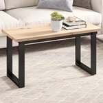 vidaXL Dessus de table 90x40x2 5 cm rectangulaire bois de pin massif