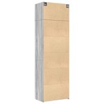 vidaXL Armoire de rangement sonoma gris 70x42 5x225 cm