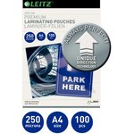 Leitz pochettes de plastification ilam 250 microns a4 100 pièces