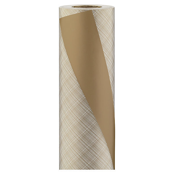Papier cadeau réversible "optic" isis 70 cm x 100 m