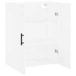 vidaXL Armoire murale blanc 69 5x34x90 cm