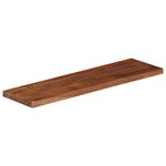 vidaXL Dessus de table 120x30x2 5cm rectangulaire bois massif récupéré