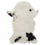 vidaXL Peau de mouton Couleur mélangée (60-70)x(90-100) cm