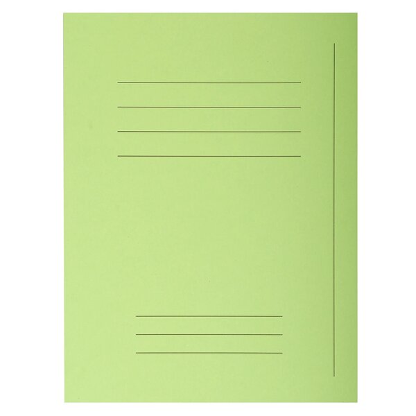 Paquet 50 Chemises Forever® 220 100 Recyclé Avec Impression - 24x32cm - Vert Vif - X 5 - Exacompta