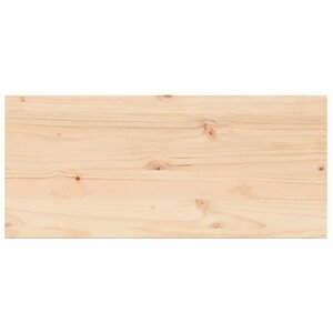 vidaXL Dessus de table 90x40x1 7 cm rectangulaire bois de pin massif