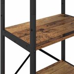 vidaXL Étagère Bois Ancien 56 x 34 x 171 cm Bois d'ingénierie