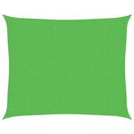 vidaXL Voile d'ombrage 160 g/m² Vert clair 2 5x3 m PEHD