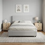 vidaXL Cabinet de chevet 2 Pièces Chêne Sonoma 43 x 34 5 x 47 5 cm