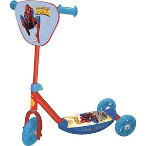SPIDERMAN Trottinette 3 roues avec sac de rangement - Marvel