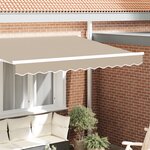 vidaXL Valence de store pour cadre de 3 m beige 2.8x0.2 m