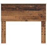 vidaXL Tête de lit Bois Ancien 100 cm Bois d'ingénierie