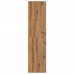 vidaXL Garde-robe chêne artisanal 50x50x200 cm bois d'ingénierie