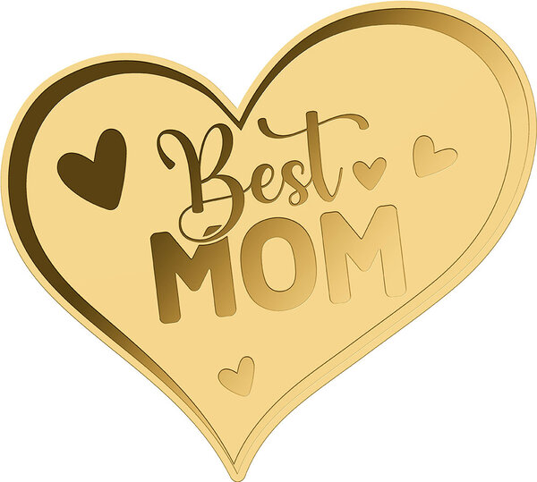 Monnaie BEST MOM 1/1000 Oz Or 3000 Francs Chad