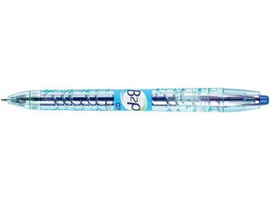 Stylo bille encre gel B2P Pointe moyenne 0 7mm Tracé 0 4 mm Bleu PILOT