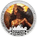 Pièce de monnaie en Argent 10 Dollars g 31.1 (1 oz) Millésime 2025 Egyptian Heritage ISIS
