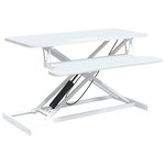 vidaXL Bureau de travail réglable 90x40x(13-50) cm Acier et bois