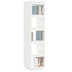 vidaXL Bibliothèque/Séparateur de pièce Blanc 40x35x167 cm Pin solide