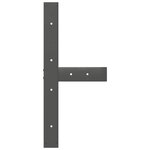 vidaXL Table à manger marron clair bois de chêne massif ovale