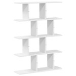 vidaXL Étagère cube murale 12 compartiments blanc bois d'ingénierie
