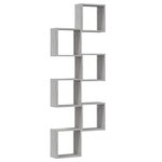 vidaXL Étagères cube murales 6 Pièces sonoma gris 30x15x30 cm