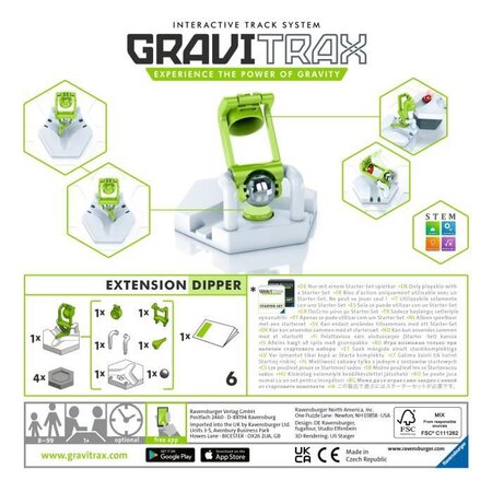Gravitrax bloc d'action dipper - jeu de construction stem - circuit de  billes créatif - ravensburger- des 8 ans - La Poste