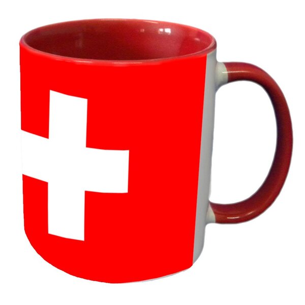 Tasse en céramique confédération suisse by cbkreation