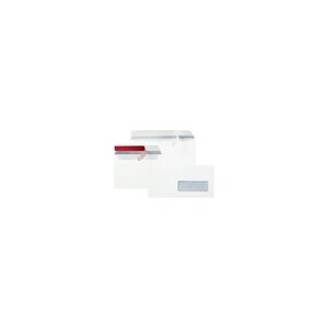 Lot de 500 Enveloppes, B6R, 120 x 176 mm, blanc, sans fenêtre