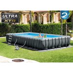 Intex Ensemble de piscine Ultra XTR Frame Rectangulaire 975x488x132 cm