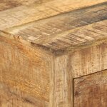 vidaXL Buffet 110x30x65 cm Bois massif de manguier