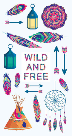Stickers relief Puffies Wild et free