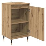 vidaXL Buffet 2 Pièces Chêne artisanal 40 x 35 x 70 cm