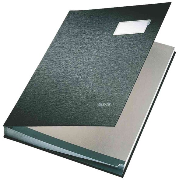 Parapheur revêtu PP Extensible 10 compartiments Noir LEITZ