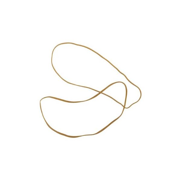 Sac 1 kg bracelets caoutchouc blond 200 x 1.2 x 1.8 mm SAFETOOL